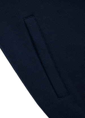 Muška majica s kapuljačom na patentni zatvarač Pique Small Logo