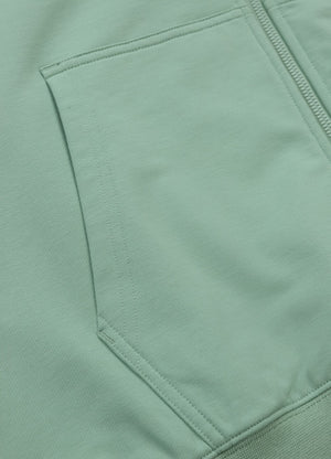 Men's Zip-up hoodie PLANET SURF - Mint