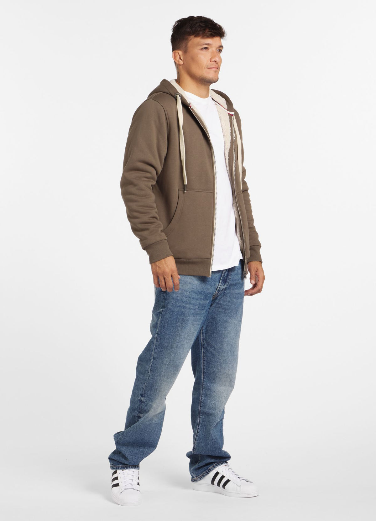 Men's Zip-up hoodie Sherpa Ruffin II