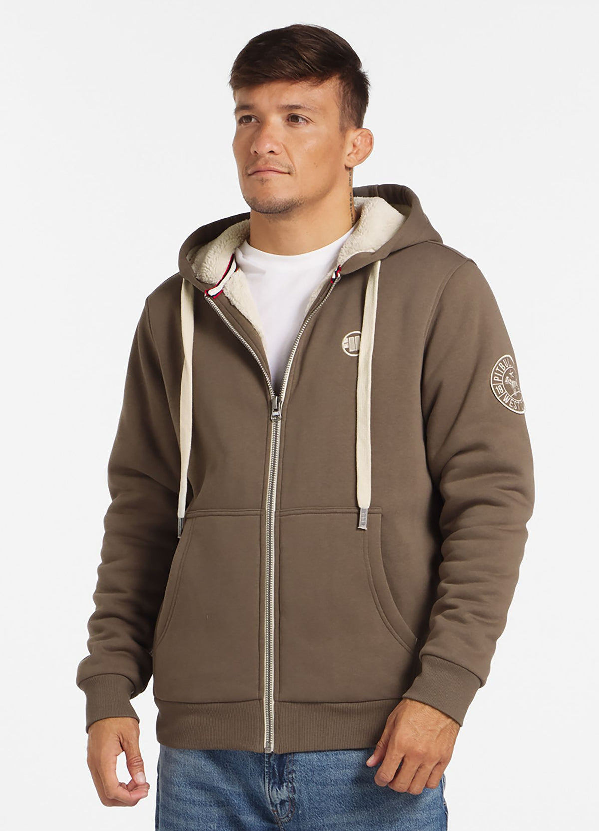 Men's Zip-up hoodie Sherpa Ruffin II