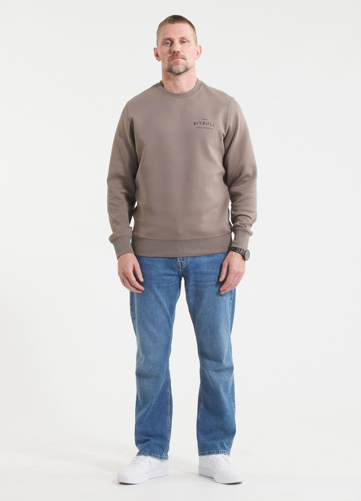 Men's Sweatshirt SAMPSON - Light brown