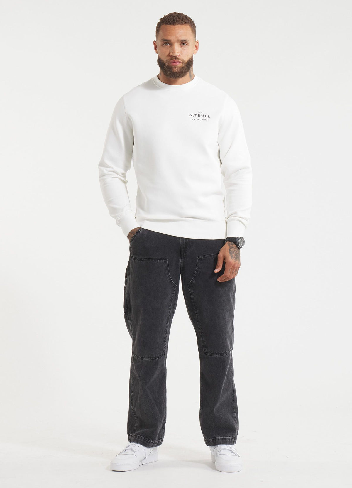 Men's Sweatshirt SAMPSON - Offwhite