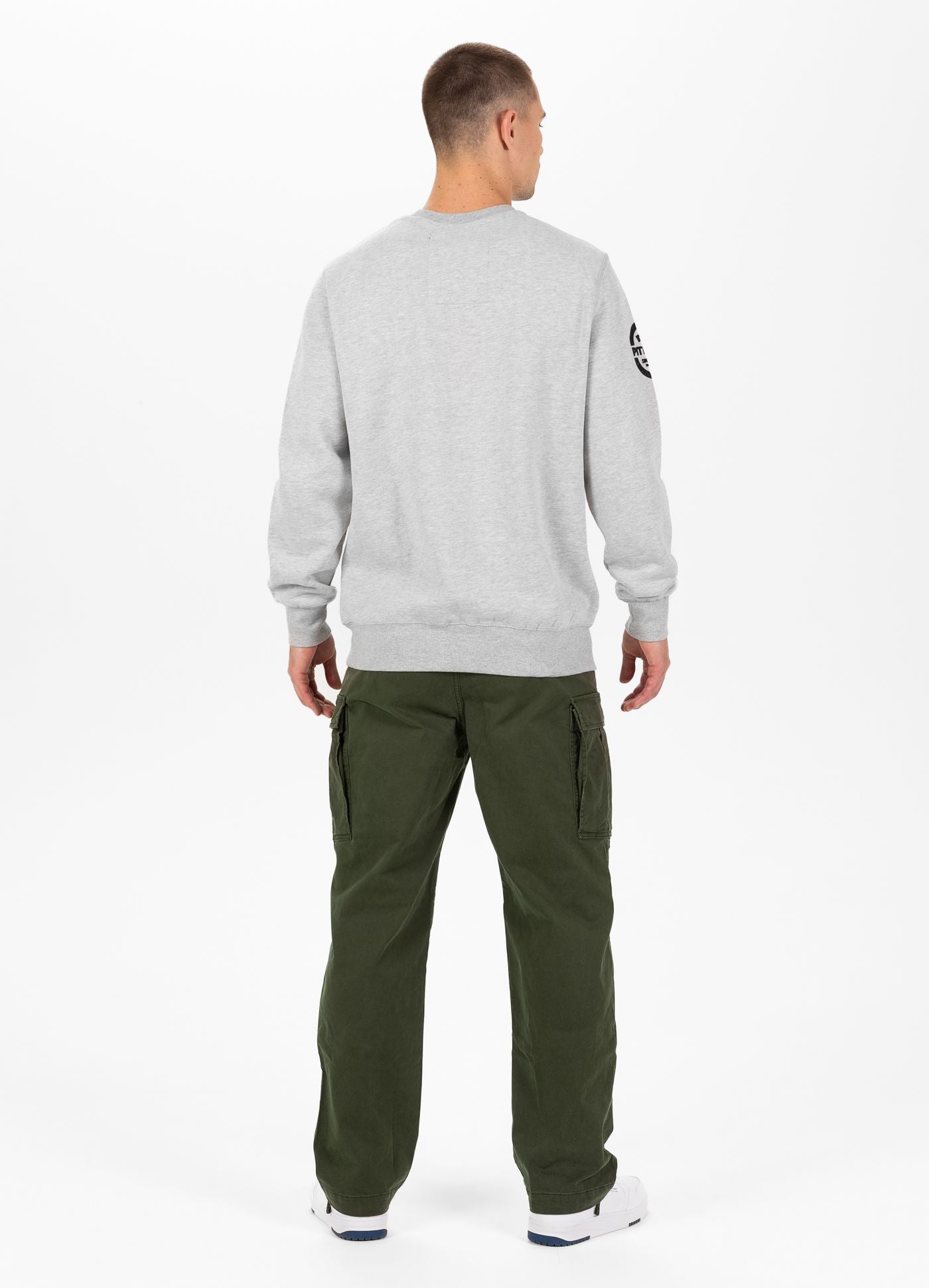 SHERWOOD Sivi Crewneck