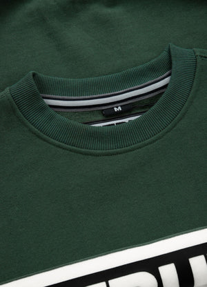 SHERWOOD Tamnozeleni Crewneck