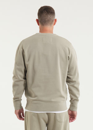 Men's Sweatshirt Washed Lancaster II - Gray Harbour