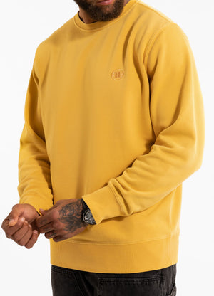 Men's Sweatshirt Washed Lancaster II - Washed yellow