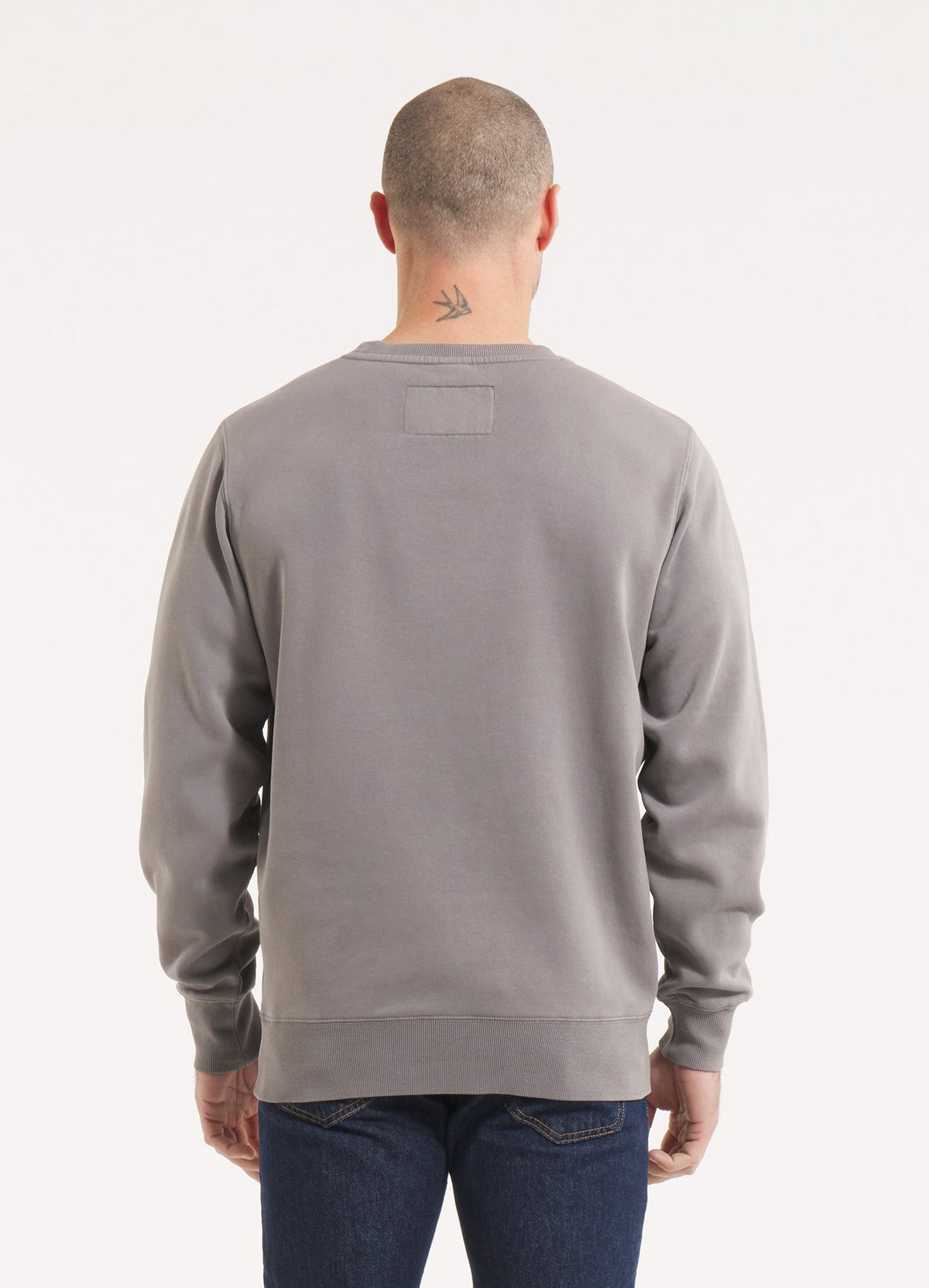 Men's Sweatshirt Washed Lancaster II - Gray