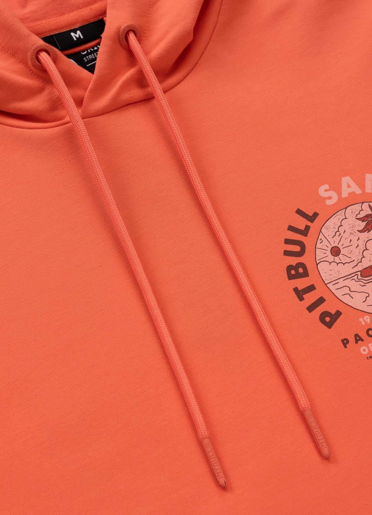 Men's Hoodie PLANET SURF - Salmon