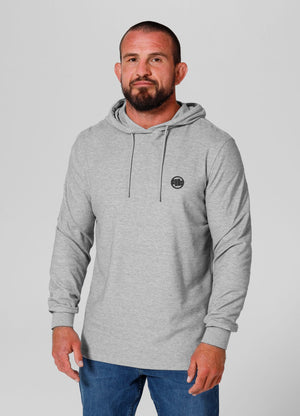 Muška majica s kapuljačom Pique Rockey - Grey Melange