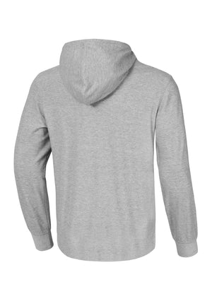 Muška majica s kapuljačom Pique Rockey - Grey Melange
