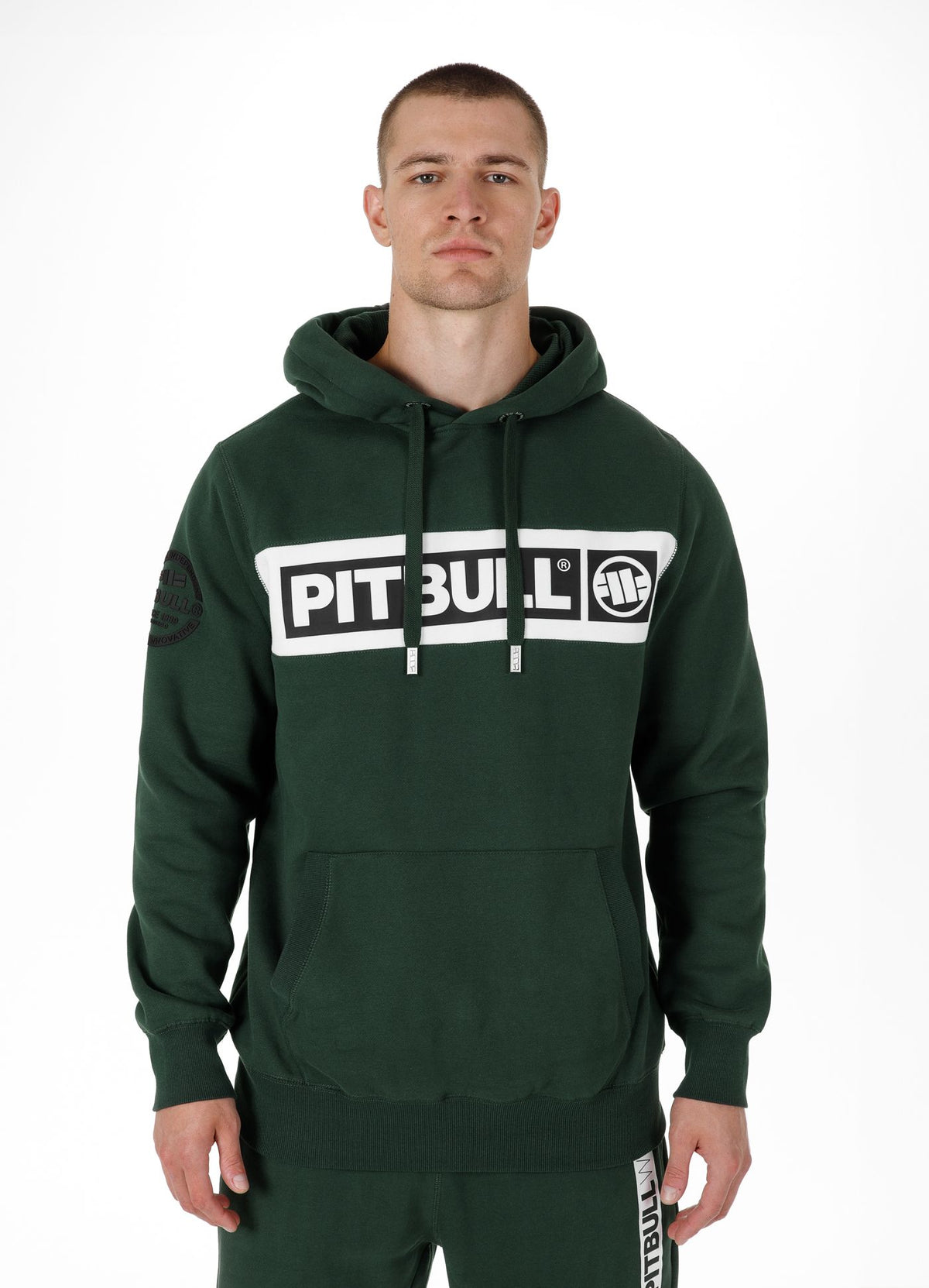 Men's Hoodie Sherwood - Dark green