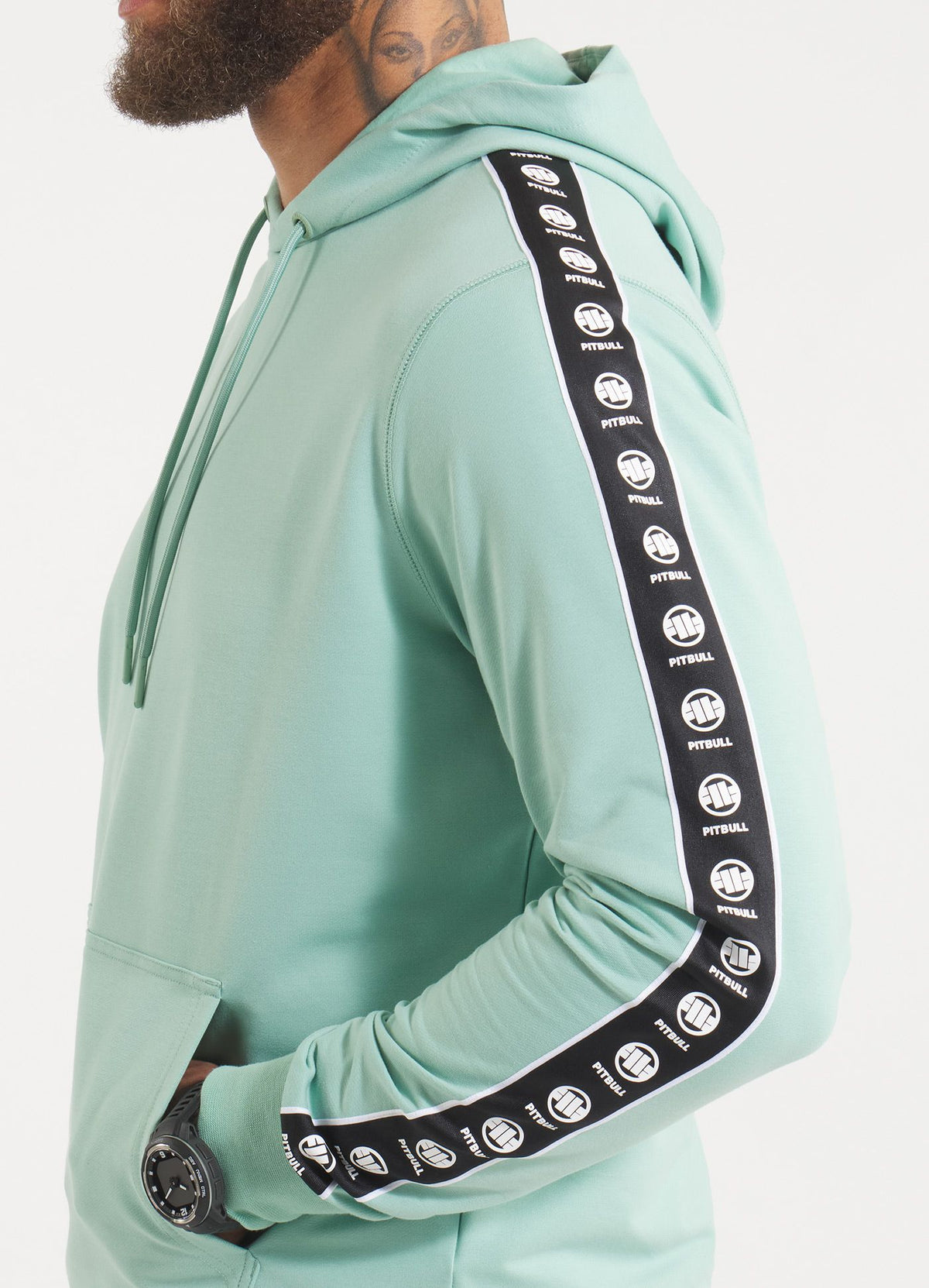 Men's Hoodie TAPE NUGGET - Light mint