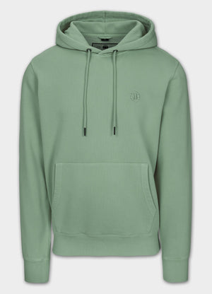 Men's Hoodie Washed Lancaster II - Sage green