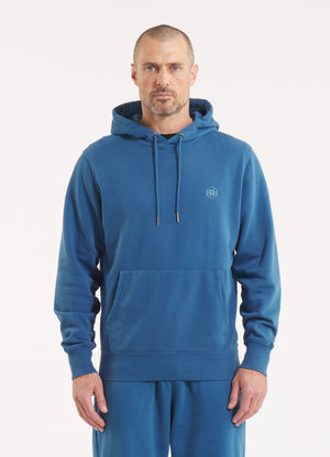 Men's Hoodie Washed Lancaster II - Shade blue