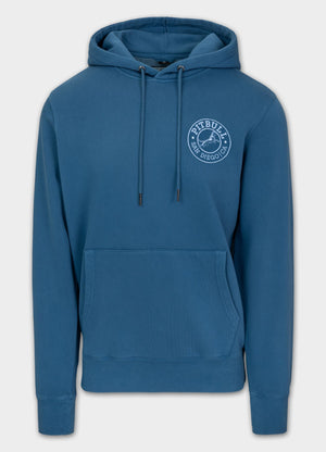Men's Hoodie Washed VINTAGE BOXING - Shade blue