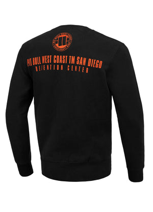 Men's Sweatshirt Orange Dog