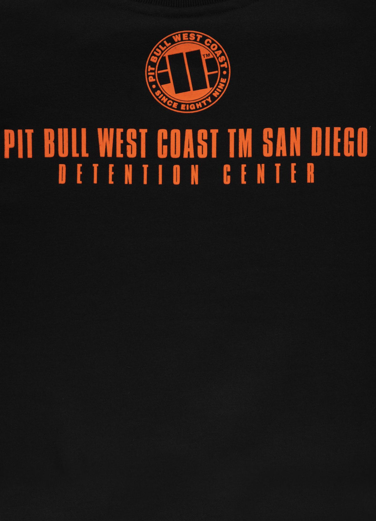 Men's Sweatshirt Orange Dog