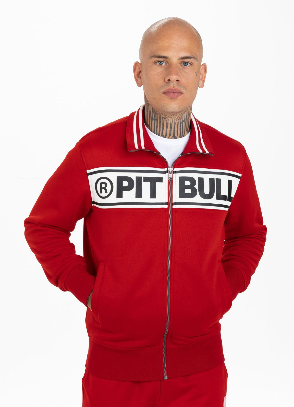 Full Zip Track Jacket Oldschool Chest Logo