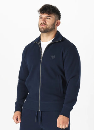 Men's Sweatjacket Pique Small Logo