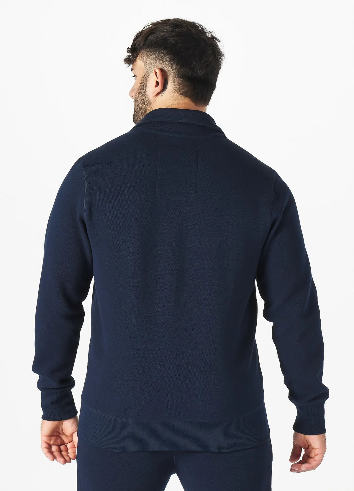 Men's Sweatjacket Pique Small Logo