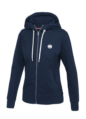 Women's zip-up hoodie French Terry Jasmine