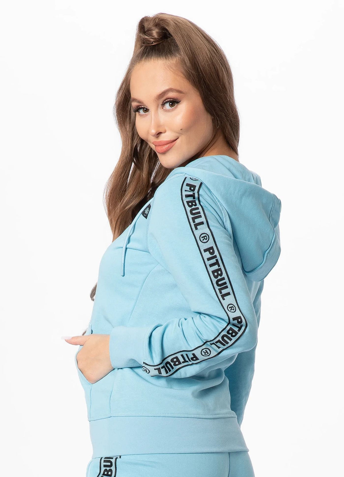 Women's zip-up hoodie Tricot Gwen