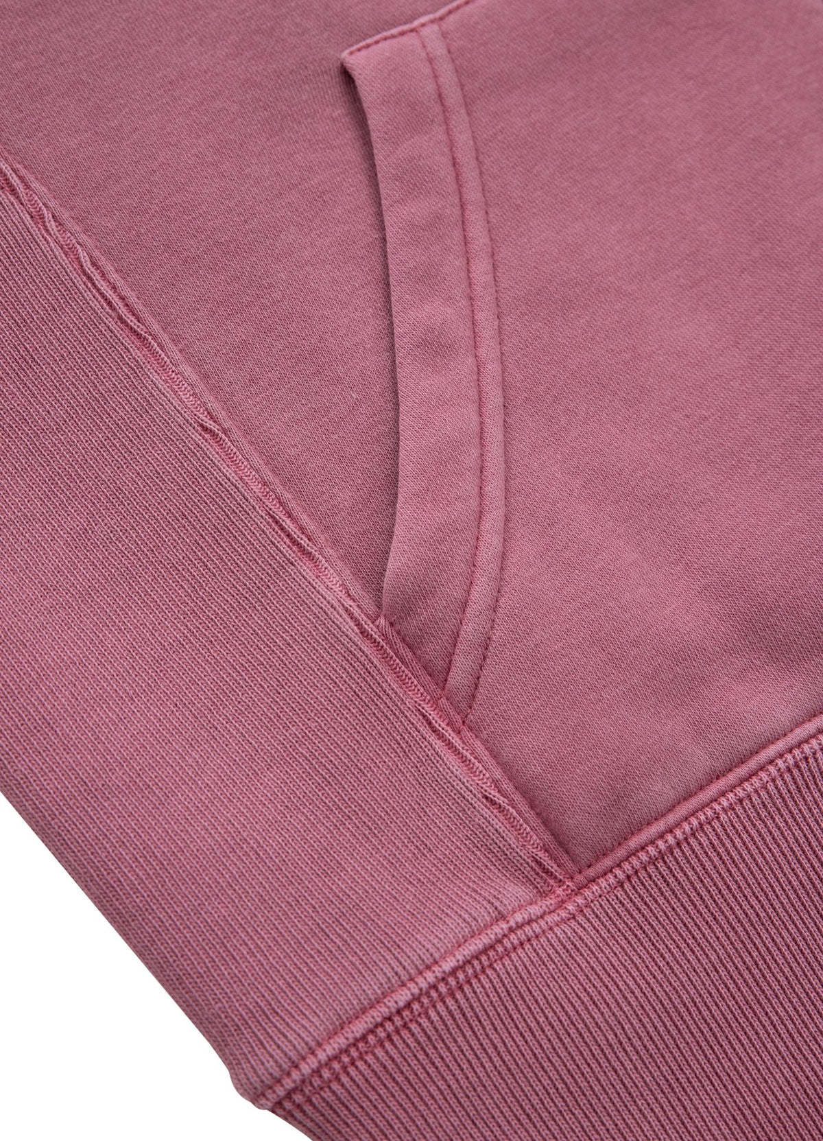 Ženska majica s kapuljačom na patentni zatvarač Washed Manzanita II