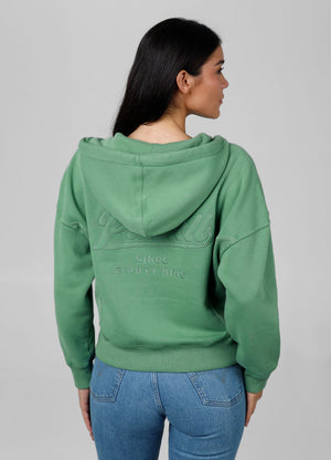 Women's zip-up hoodie Washed Manzanita II