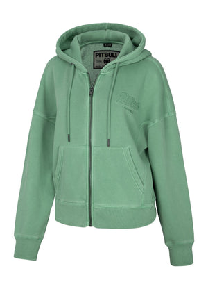 Women's zip-up hoodie Washed Manzanita II