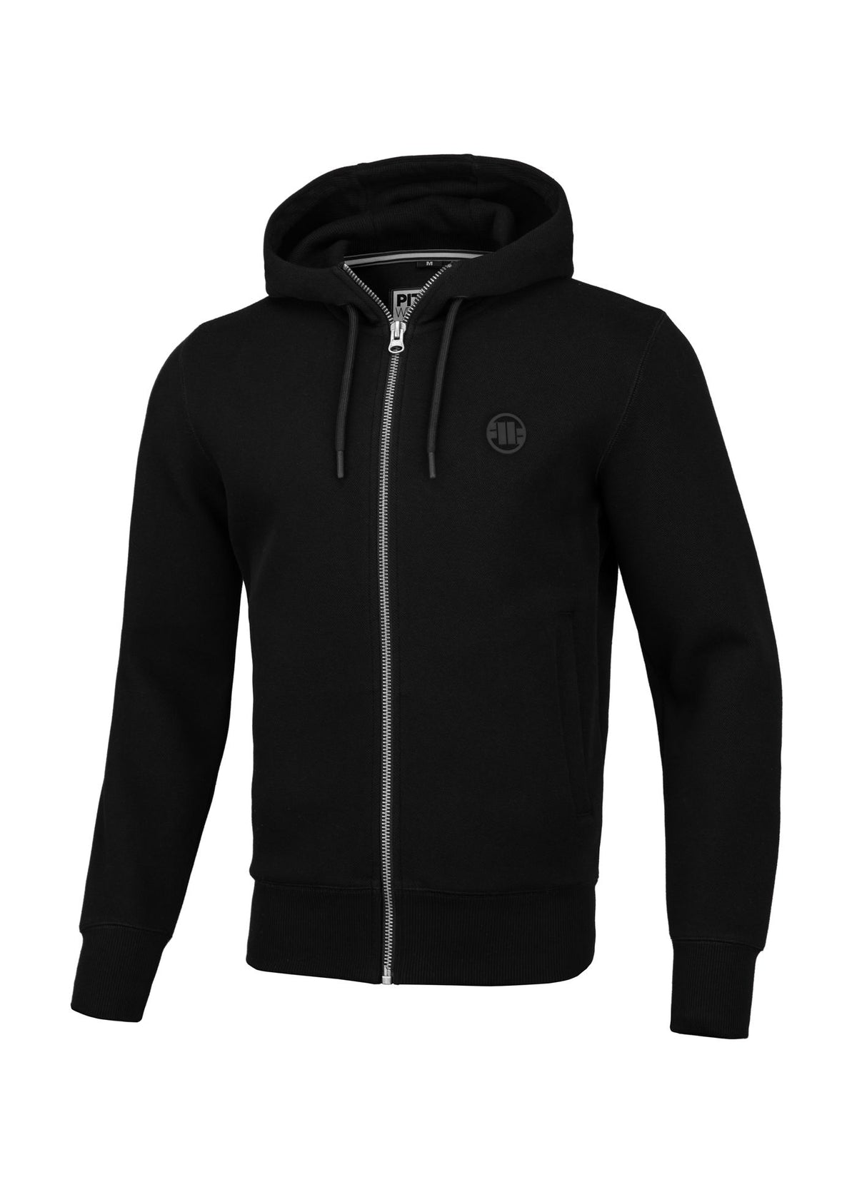 Muška majica s kapuljačom na patentni zatvarač Pique Small Logo