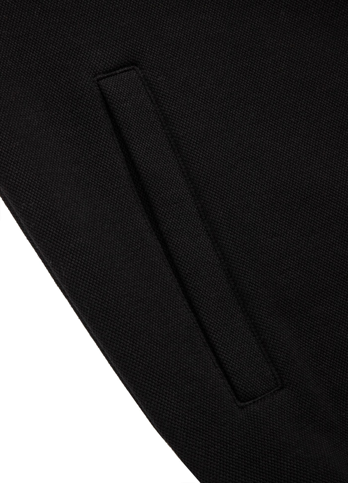 Muška majica s kapuljačom na patentni zatvarač Pique Small Logo
