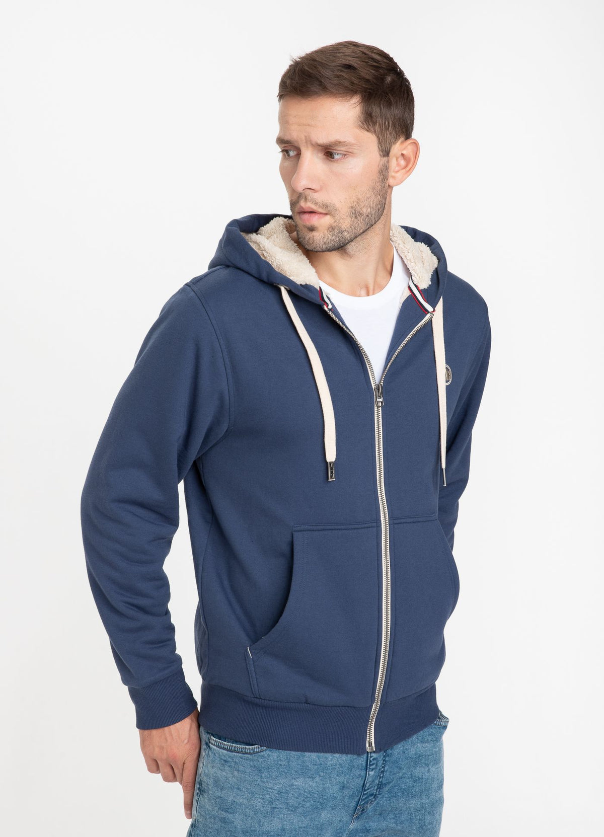 Hooded Zip Sherpa Ruffin II
