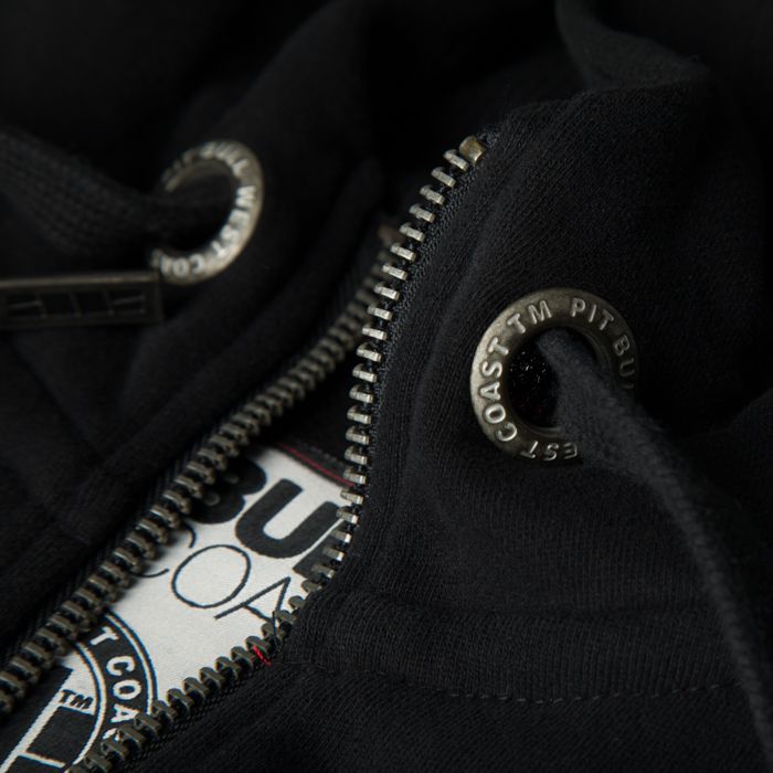 Zip-up hoodie Small Logo 18 - Pitbull.eu