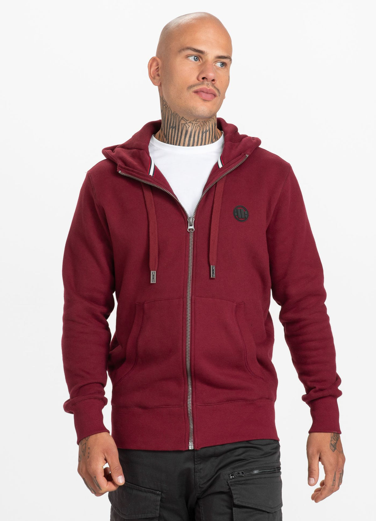 Hooded Zip Small Logo 21