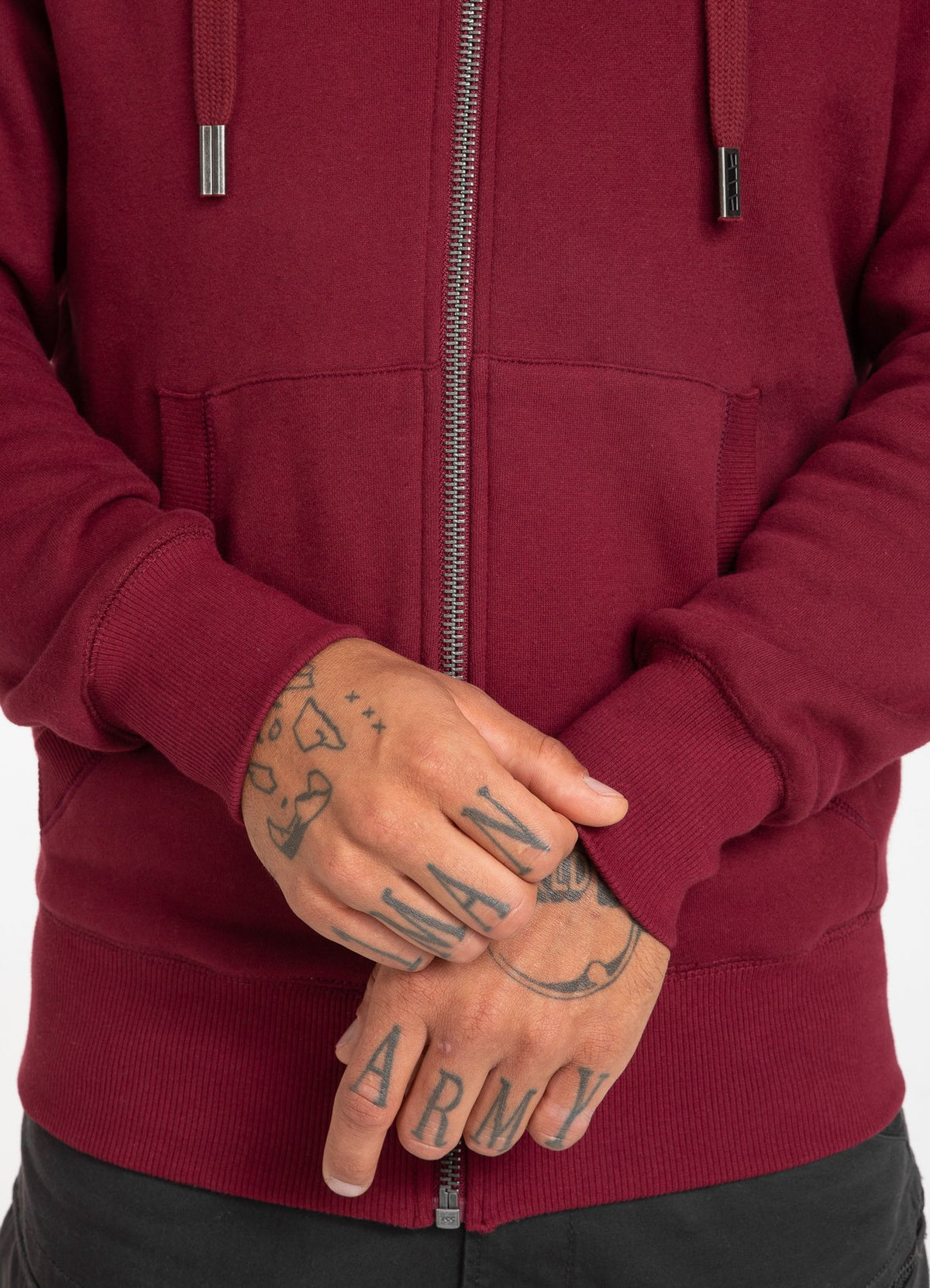 Hooded Zip Small Logo 21