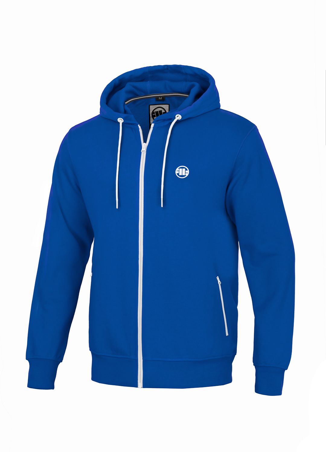 Men's Zip-up hoodie Terry Small Logo