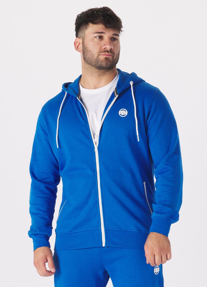 Men's Zip-up hoodie Terry Small Logo