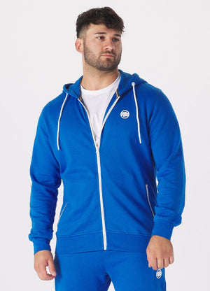 Men's Zip-up hoodie Terry Small Logo