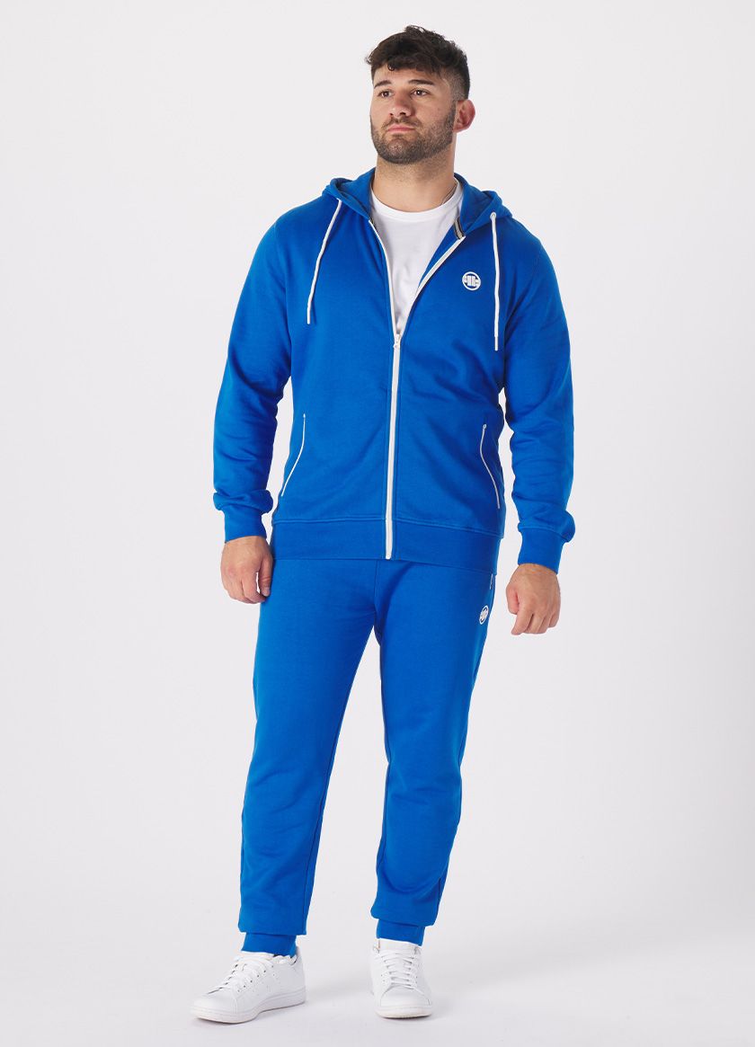 Men's Zip-up hoodie Terry Small Logo