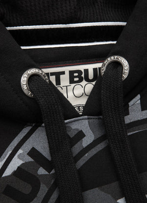 Hooded All Black Camo