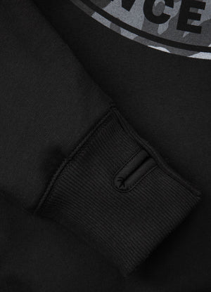 Hooded All Black Camo