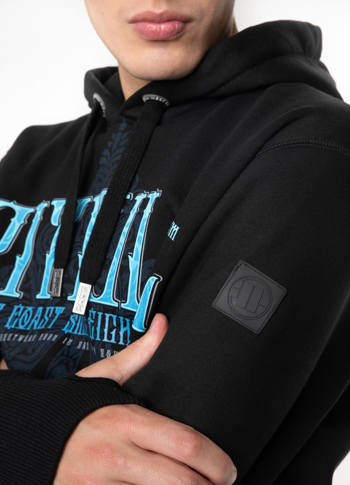 Hoodie Blue Skull