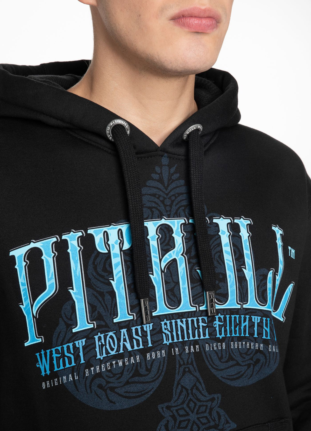 Hoodie Blue Skull