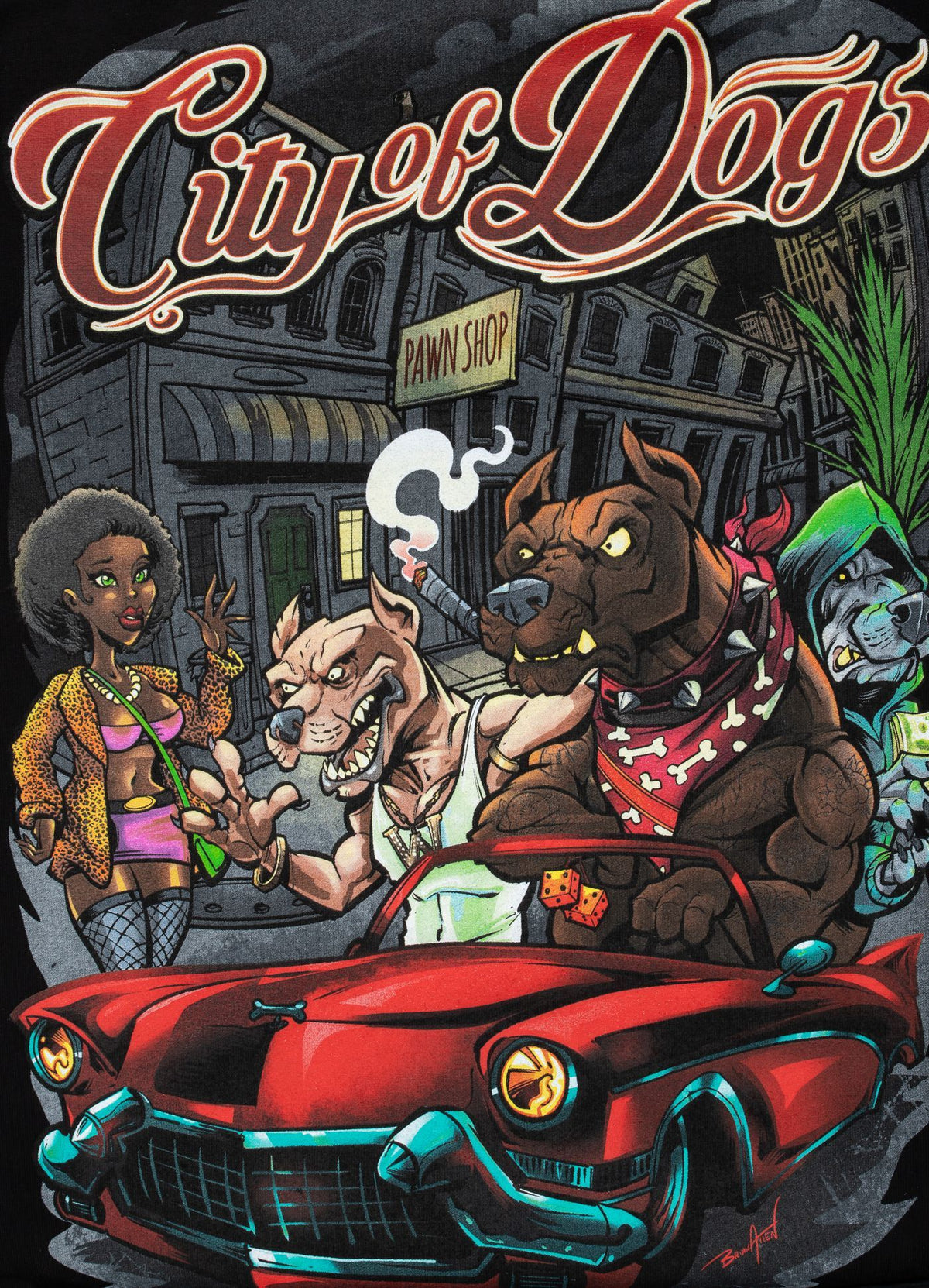 Hooded City Of Dogs 19