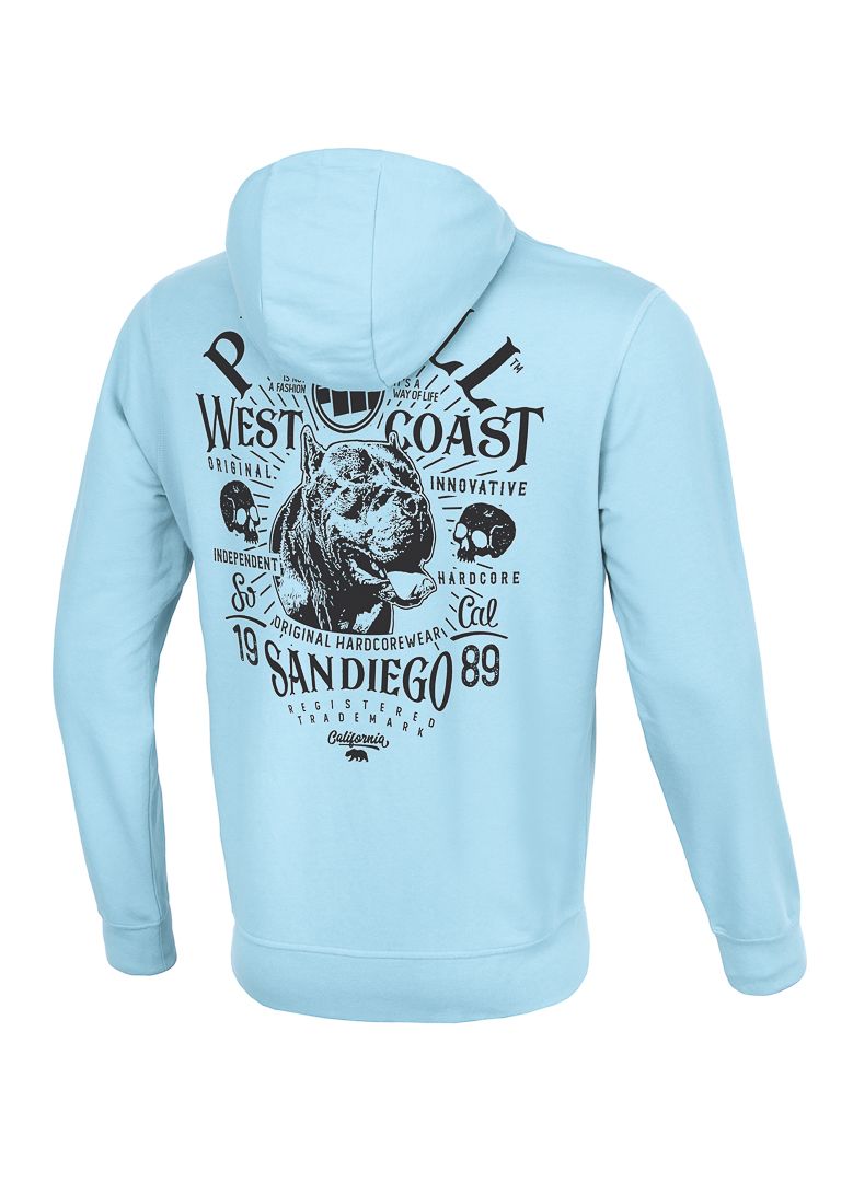 Hoodie SAN DIEGO 89 Svijetlo plava