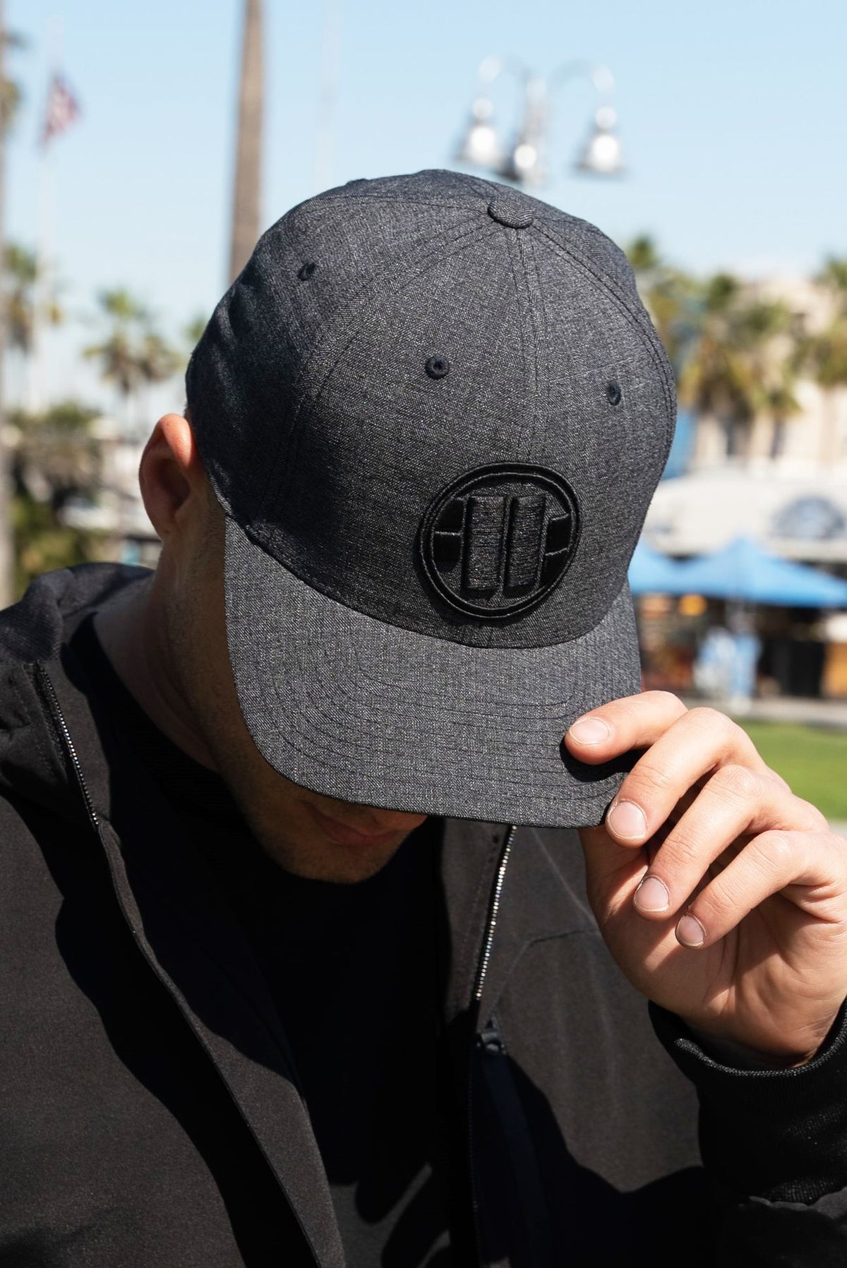 Cap Full Cap 3D Embroidery Logo