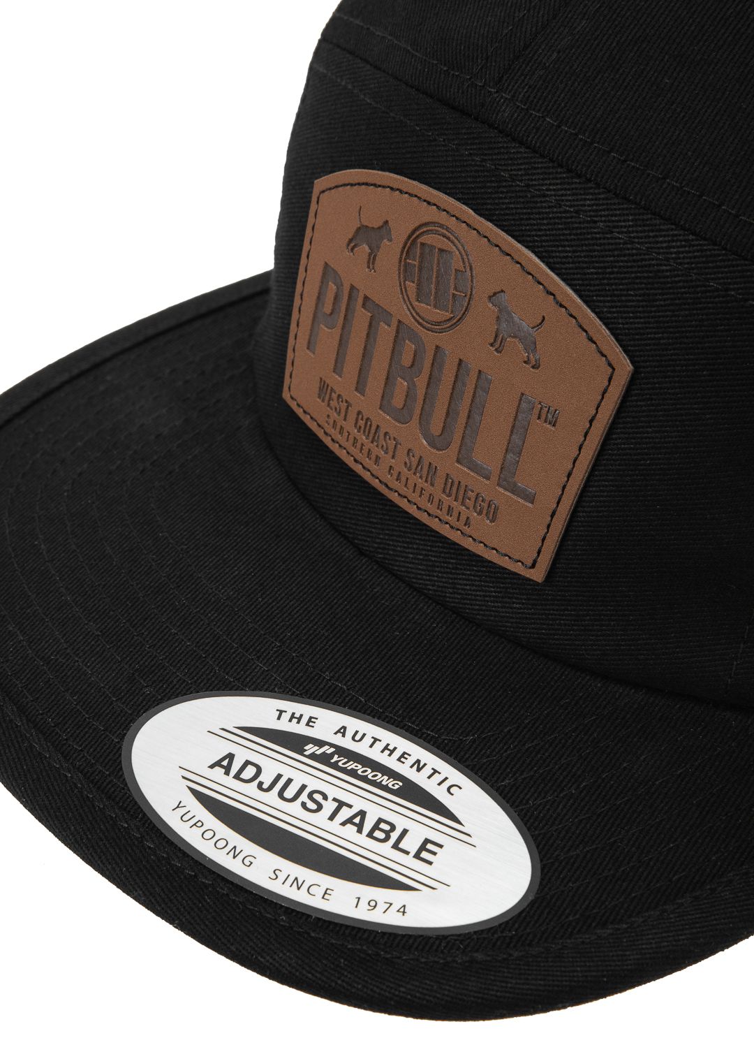 Kapa Snapback Jockey kožni psi