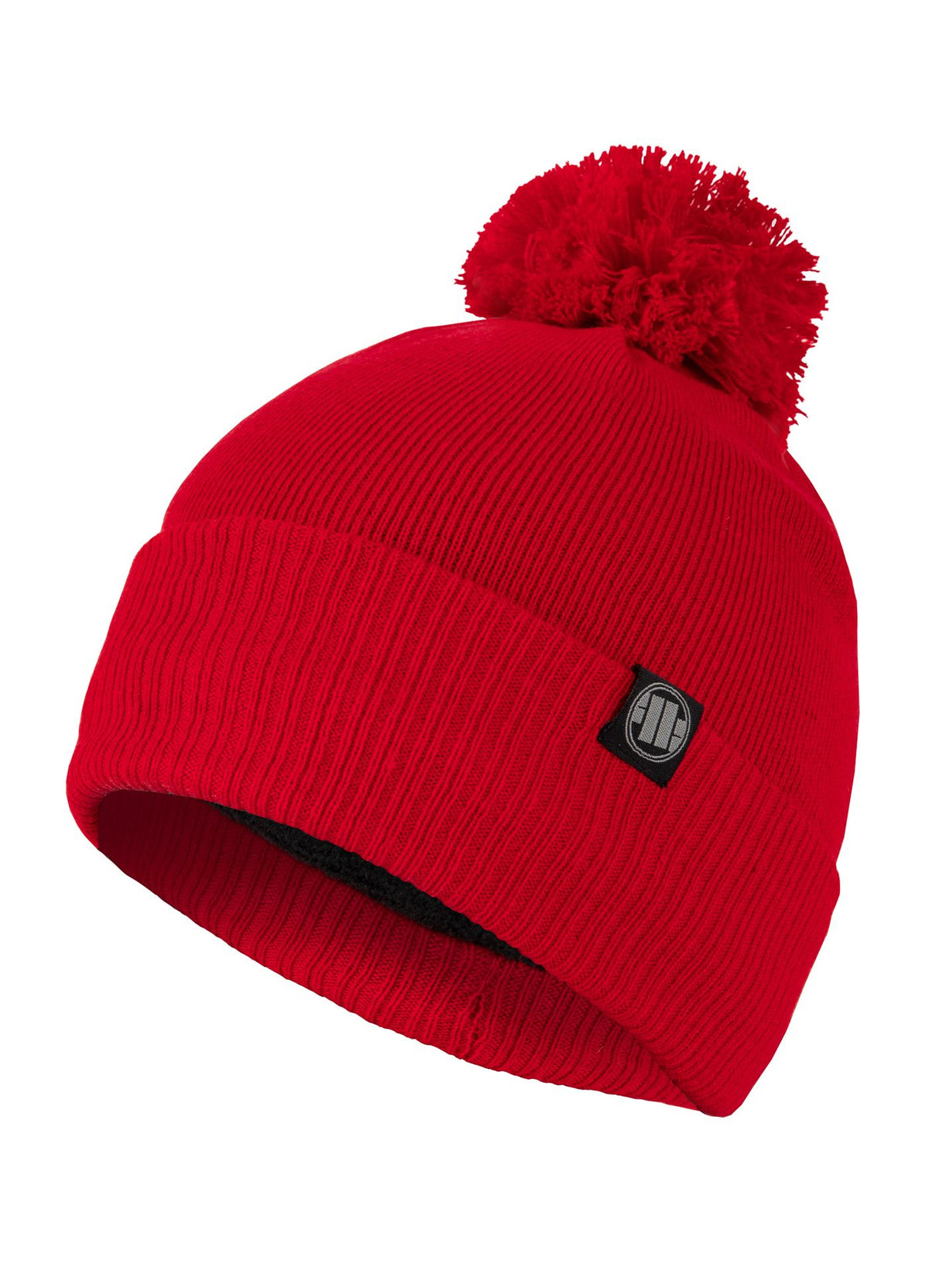 Zimska Bobble Beanie SMALL LOGO crvena