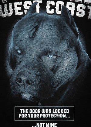 T-shirt Black Dog - Pitbull.eu