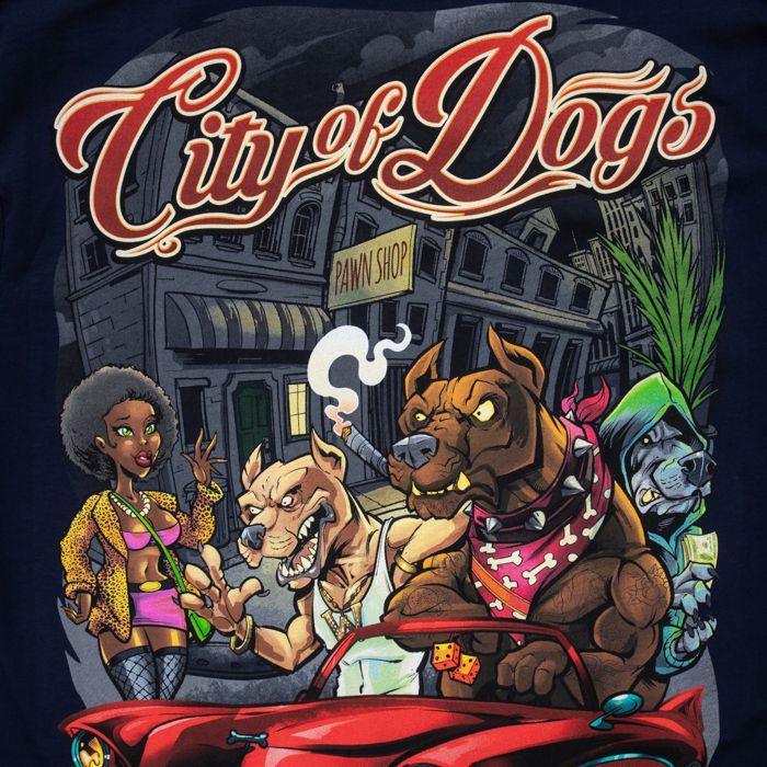 T-shirt City of Dogs 19